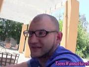 Amateur Teen Nipple Tease