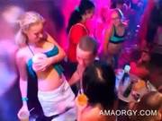 Blonde Hoe Gets Tits Licked By Stripper A 