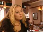Couple Having Sex While Two Blondes Watching