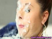 Bukkake Glamour Slut Wet Sliming