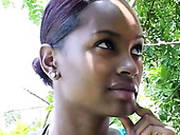 Sexy Ebony Temptress Gets Her Sweet Pussy Eaten Out Properly