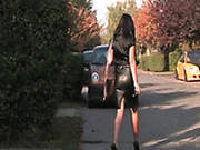 Booty Dark Haired Bitch Meet The Guy And Gets Fucked By Him