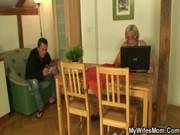 Porn Loving Mother In Law Takes His Dick