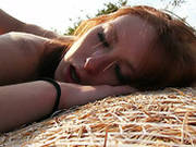 Appetizing Chick Linda Sweet Gets Poked On The Hayloft.