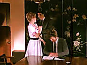 The Boss Is On Meeting With His Sexy Female Co-workers