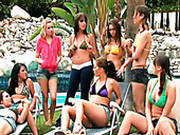 Fuck Starving Harlots Enjoy Hot Pussy Eating Outdoors