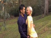Cute Real Oz Blonde Fingered