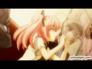 Hentai Coed Sucking Stiff Cock And Swallo 