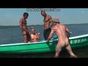 Blonde Fucked Hard In A Boat On The Lake 