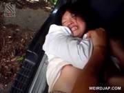 Tied Up Asian Schoolgirl Gets Forced Into 