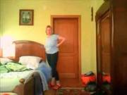 Morning Time Hidden Cam In Bedroom Of My 