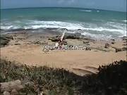 Pretty Blonde Does A Guy On The Beach Ros
1126