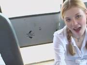 Two Schoolgirls Blow Teacher
300