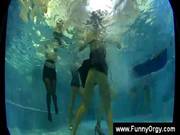 European Groupsex Near The Pool
513