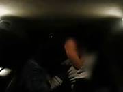 Cuckold Drives Car And His Wife Fucking The Bull At The Back