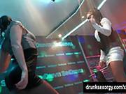 Lesbian Pornstars Gets Wild In Club