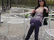 Hot German Public Masturbation And Outdoor Blowjob