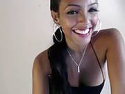 Pretty Colombian Toys Rubs Clit On Cam