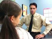 Cute Asian Teen Suck Her Profs Cock As Punishment
