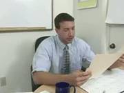 Blonde Chick Lets The Counselor Take Advantage Of Her Entire Tight Body