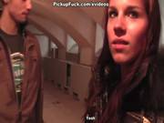 Lovely Red Haired Girl Sucks In The Basement