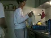 Takes Her In The Kitchen
