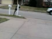 Checking Mailbox In Panties