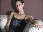 Lesbian Takes First Cock