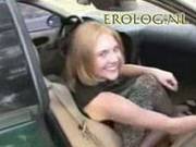 Crazy Girl In A Car