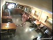 Security Cam Catches Couple In Bar