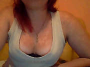 Shy Girl On Webcam