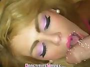 Blonde Doll Blowjob And Fuck