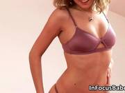 Petite Blonde Girl With Cute Tits Loves