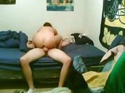 Amateur Slut Getting Her Tight Pussy Slammed By A Large Fat Dick