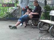 Cute Teen Girl In Public Threesome Group Sex Cool