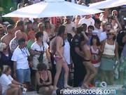 Hot Body Contest At Pool Party Key West
