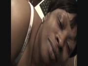 Horny Bbw Black Granny Sucks Fucks And Gets Cream All Over Her Face