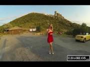 Flashing Naked In A Turistic Place