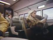 Strangers Have Fun With Two Girls In The Train