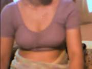 Cute Indian Aunty Exposing Assets On Webcam
