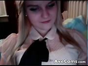 Sexy 19 Year Old Skype Friend Shows All