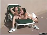Milf Gets Fucked By The Swimming Pool