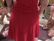 College Sexy Babe In Lesbian Orgy