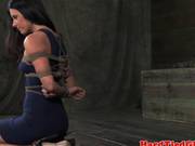 Beautiful Mature Submissive Tied Up