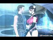 Foxy 3d Cartoon Babe Sucks Cock And Gets 