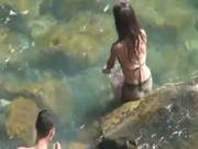 Casal Flagrado Fudendo Gostoso Na Pedras