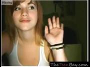 Amateur Teen Shows Pussy On Webcam