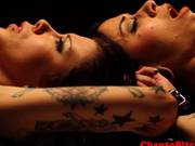 Tied Up Lesbian Bondage Babes Punished