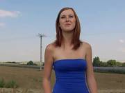 Amateur Redhead Chick Sucks And Fucked In An Open Fields
