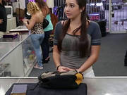 Brunette Lady Gets Big Dick As Exchange Payment For Sex Inside Of The Pawn Shop Office